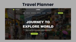 Read more about the article Travel Planner Website Using HTML, CSS and JavaScript