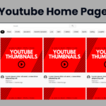 Youtube Home Page Clone Using HTML and CSS