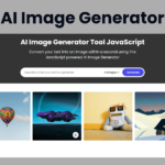 AI Image Generator Using HTML, CSS and JavaScript