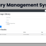 Library Management System Using HTML, CSS and JavaScript