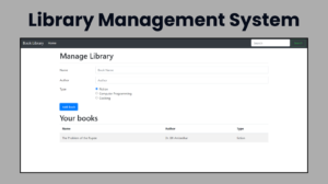 Read more about the article Library Management System Using HTML, CSS and JavaScript