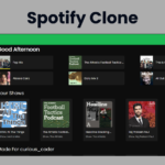 Spotify Clone Using HTML, CSS and JavaScript