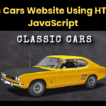 Classic Cars Website Using HTML CSS JavaScript